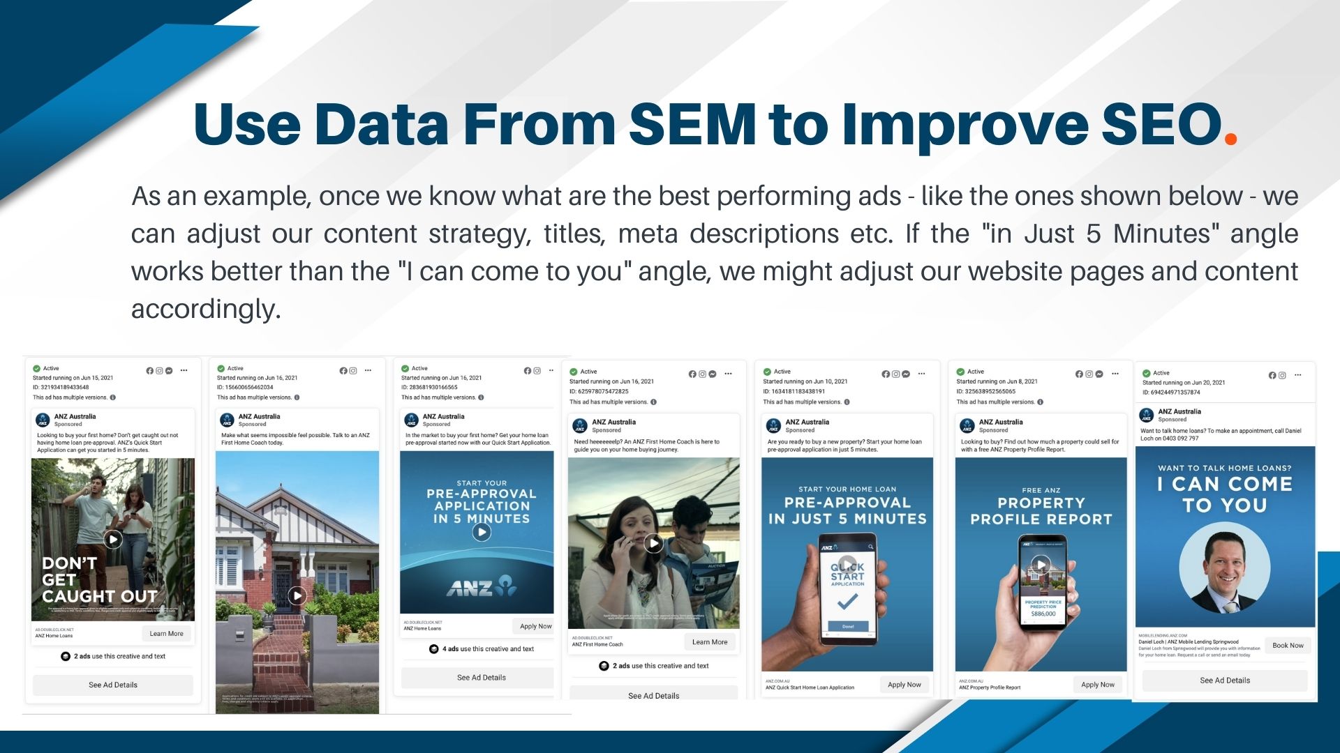 SEO for ANZ Bank Slide 36