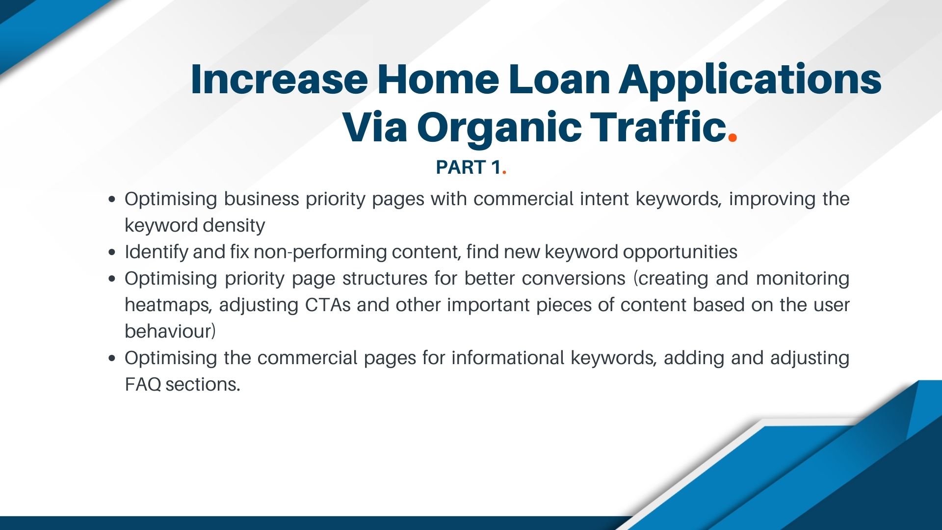 SEO for ANZ Bank Slide 4