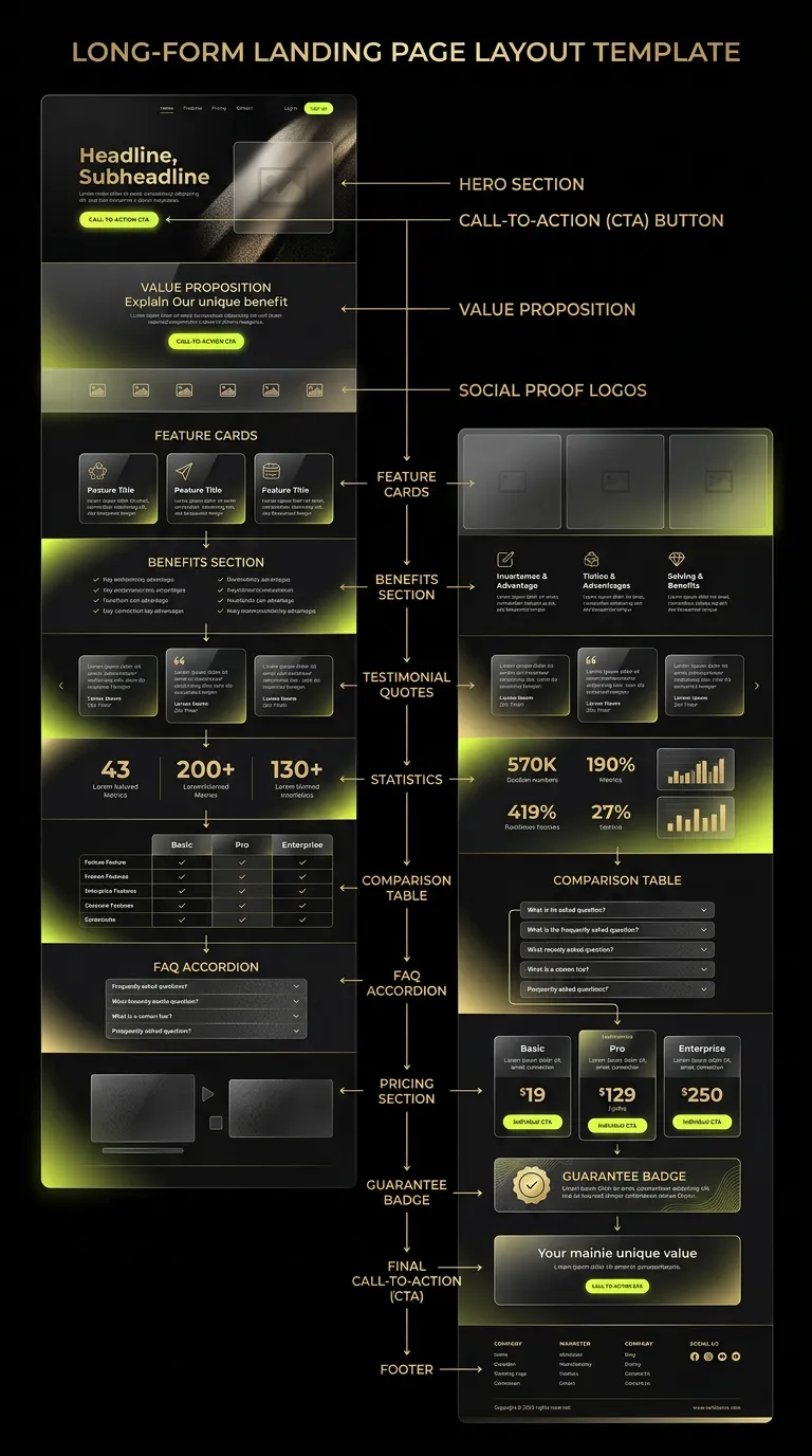 Landing page preview